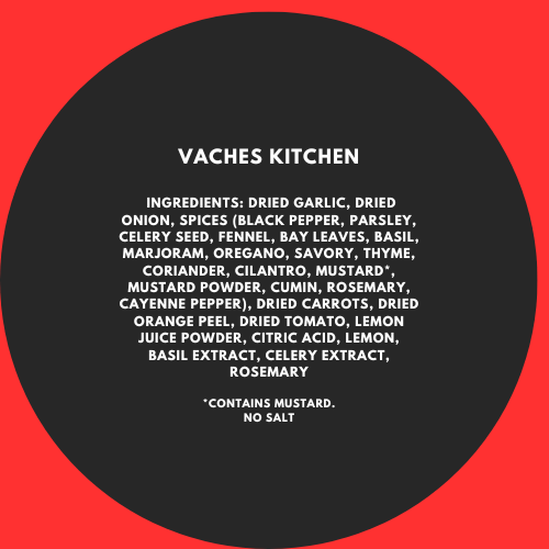 Vaches Kitchen Organic All Purpose Seasoning